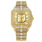 Luxurious Zircon-Encrusted Quartz Watch