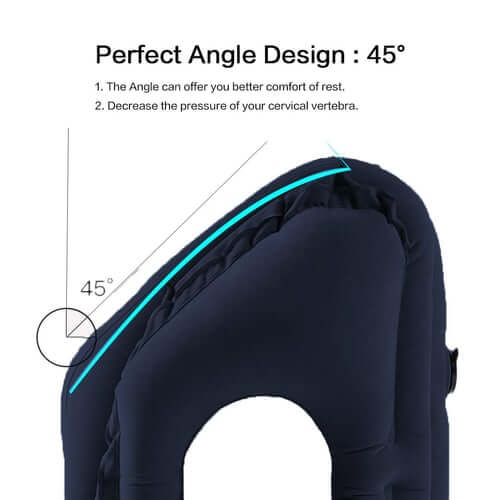 ⏳🔥LIMITED-TIME 50% OFF! ⏰🌬️✈️ Portable, inflatable, ergonomic travel pillow:😴 Enjoy a comfortable sleep anytime, anywhere 🧳💤