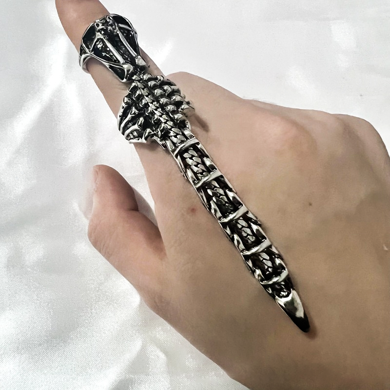 Gothic Scorpion Claw Ring