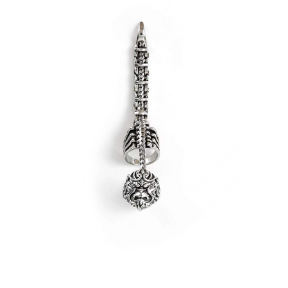 Gothic Scorpion Claw Ring