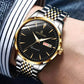 Men's Steel Double Calendar Luminous Watch