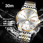 Men's Steel Double Calendar Luminous Watch