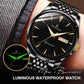 Men's Steel Double Calendar Luminous Watch