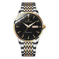 Men's Steel Double Calendar Luminous Watch