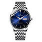 Men's Steel Double Calendar Luminous Watch