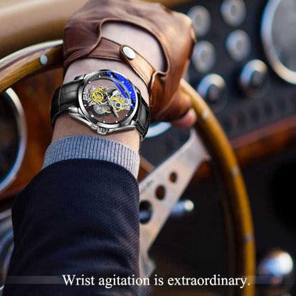 ⏳🔥LIMITED-TIME 50% OFF! ⏰⌚Double-Sided Skeleton Watch – Non-Mechanical Tourbillon, Luminous, 30M Waterproof ✨