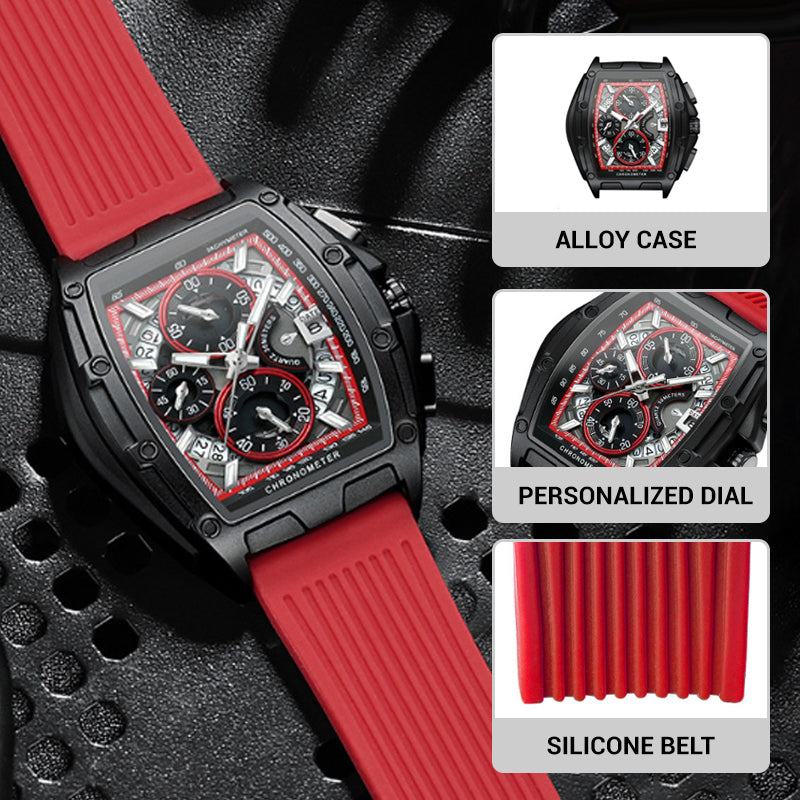 🔥2025 Hot Sale⌚️ Men’s Stylish Silicone Belt Quartz Watch