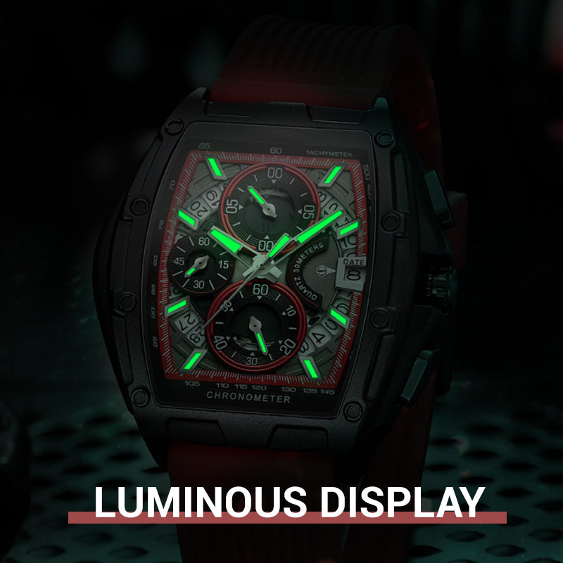 🔥2025 Hot Sale⌚️ Men’s Stylish Silicone Belt Quartz Watch