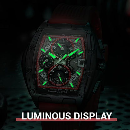 🔥2025 Hot Sale⌚️ Men’s Stylish Silicone Belt Quartz Watch