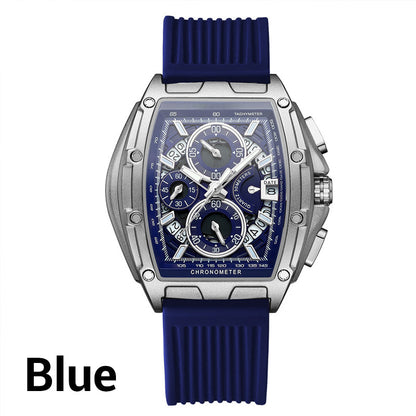 🔥2025 Hot Sale⌚️ Men’s Stylish Silicone Belt Quartz Watch