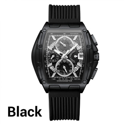 🔥2025 Hot Sale⌚️ Men’s Stylish Silicone Belt Quartz Watch