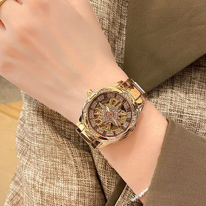 🔥 Women's Rhinestone Quartz Watch