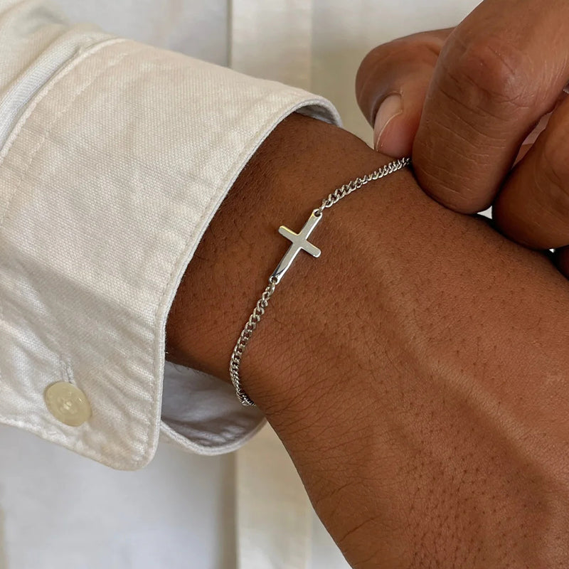 Cross Bracelet for Men & Women