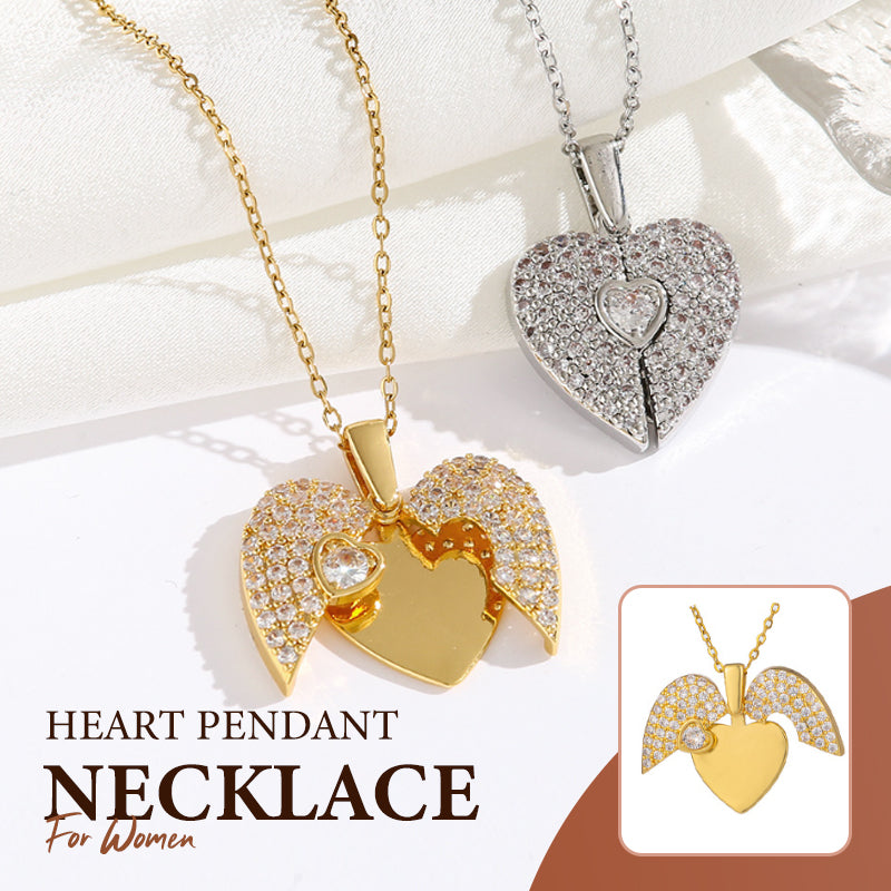 Delicate Heart Pendant Necklace for Women