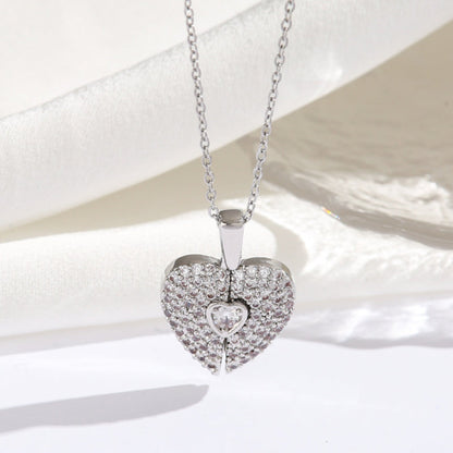 Delicate Heart Pendant Necklace for Women