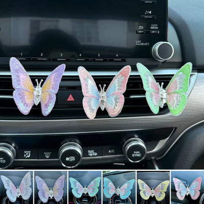 🔥2025 SALE - Embroidery Butterfly Decoration🚗🦋