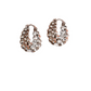 ✨French Micropavé Zirconia Earrings