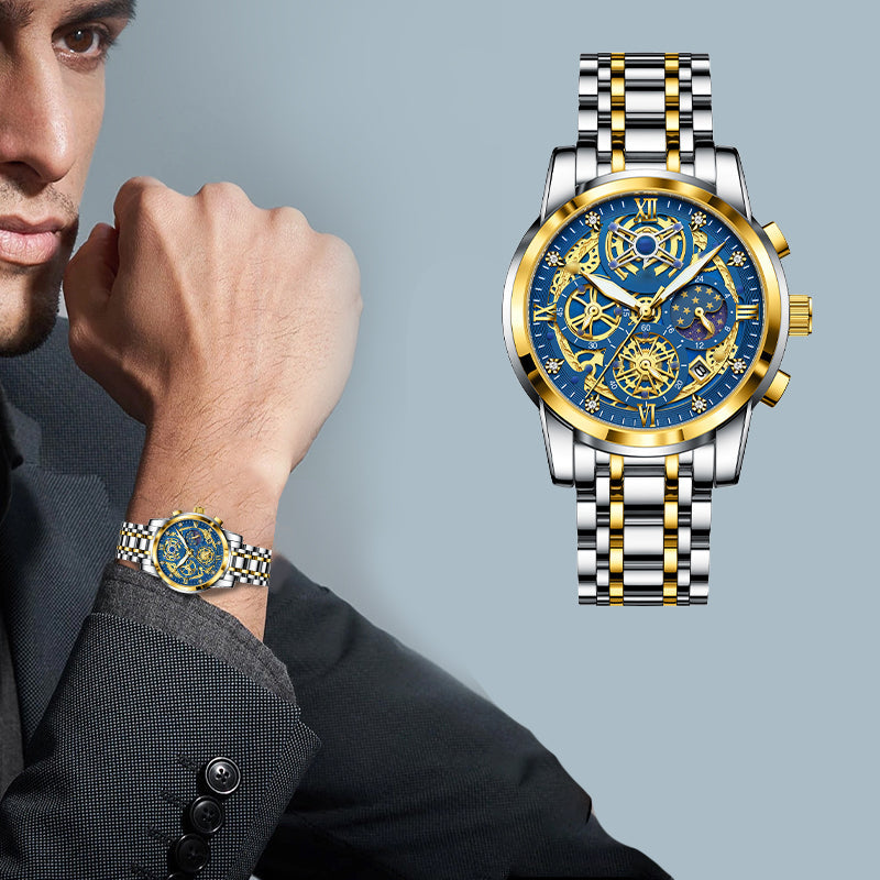 2025 New Hollow Men's Quartz Watch