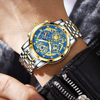 2025 New Hollow Men's Quartz Watch