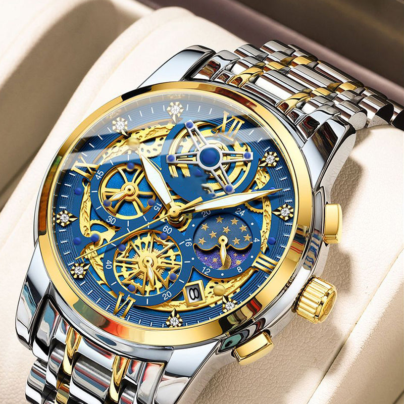 2025 New Hollow Men's Quartz Watch