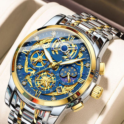 2025 New Hollow Men's Quartz Watch
