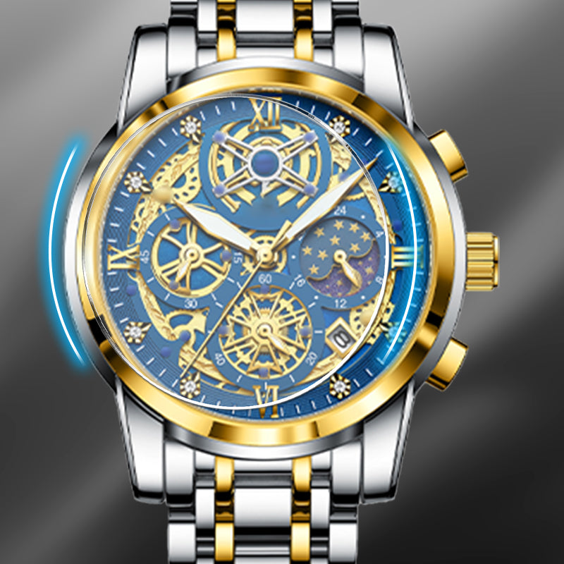 2025 New Hollow Men's Quartz Watch