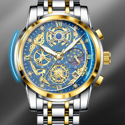 2025 New Hollow Men's Quartz Watch