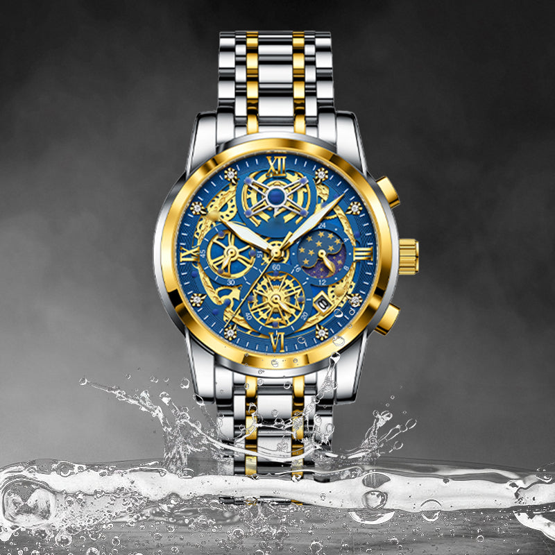 2025 New Hollow Men's Quartz Watch