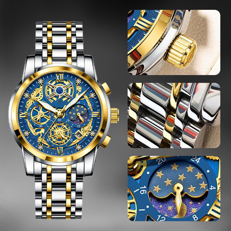 2025 New Hollow Men's Quartz Watch