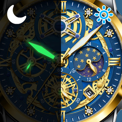 2025 New Hollow Men's Quartz Watch