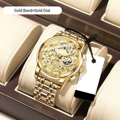 2025 New Hollow Men's Quartz Watch
