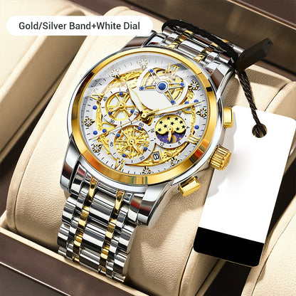 2025 New Hollow Men's Quartz Watch