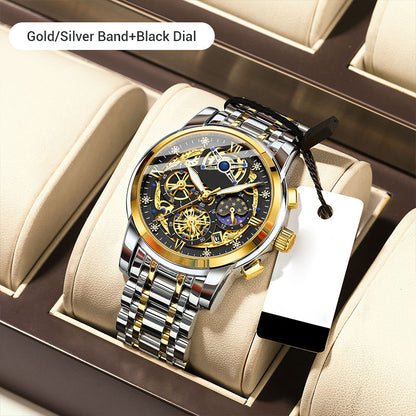 2025 New Hollow Men's Quartz Watch