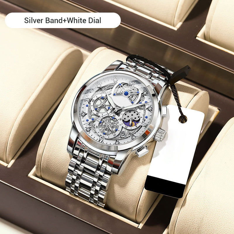 2025 New Hollow Men's Quartz Watch