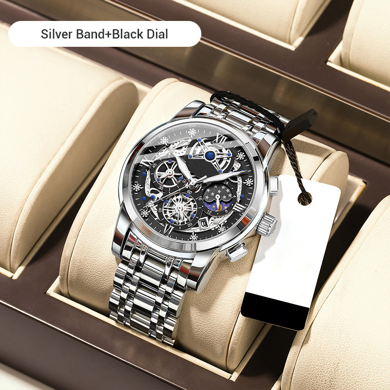 2025 New Hollow Men's Quartz Watch