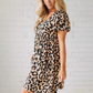 👗Women's Casual Leopard Print Mini Dress
