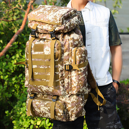 80L Outdoor Waterproof Tactical Backpack