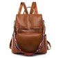 2025 New Women's Vintage PU Leather Backpack