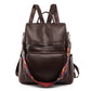 2025 New Women's Vintage PU Leather Backpack