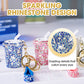 Sparkling Rhinestones Milk Tea Lighter Keychain
