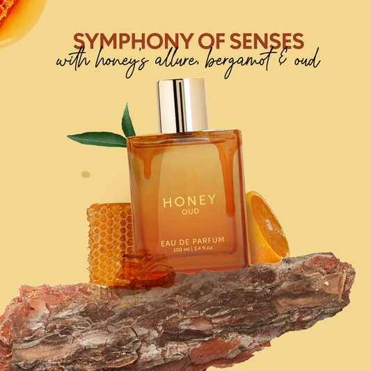 Honey OUD Perfume（Wild black honey extract + century-old ebony essential oil）
