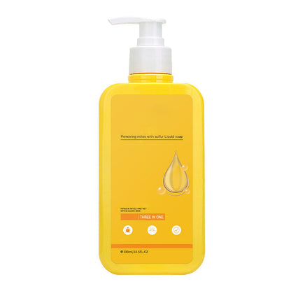 3-in-1 Sulfur Mite-Removal Liquid Soap