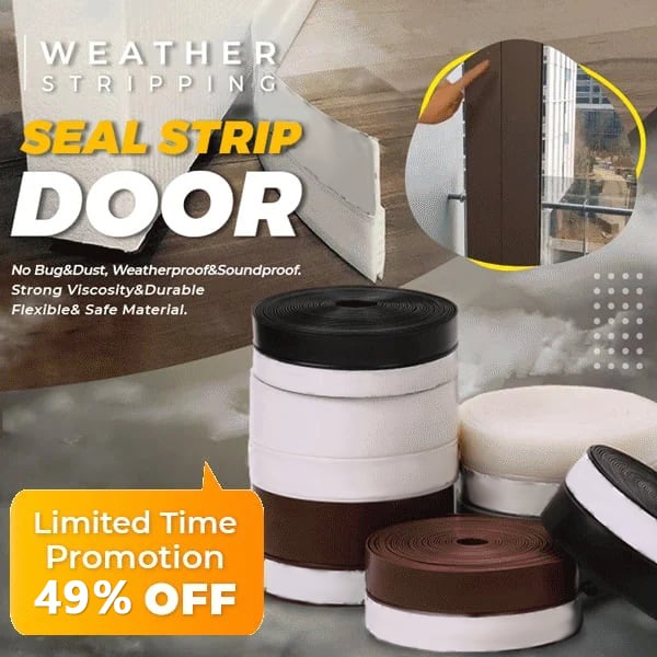 🏆 LAST DAY! JUST 16.99! 🥶 Keep the Cold Out with This 5M Door Seal Strip! 🏡✨