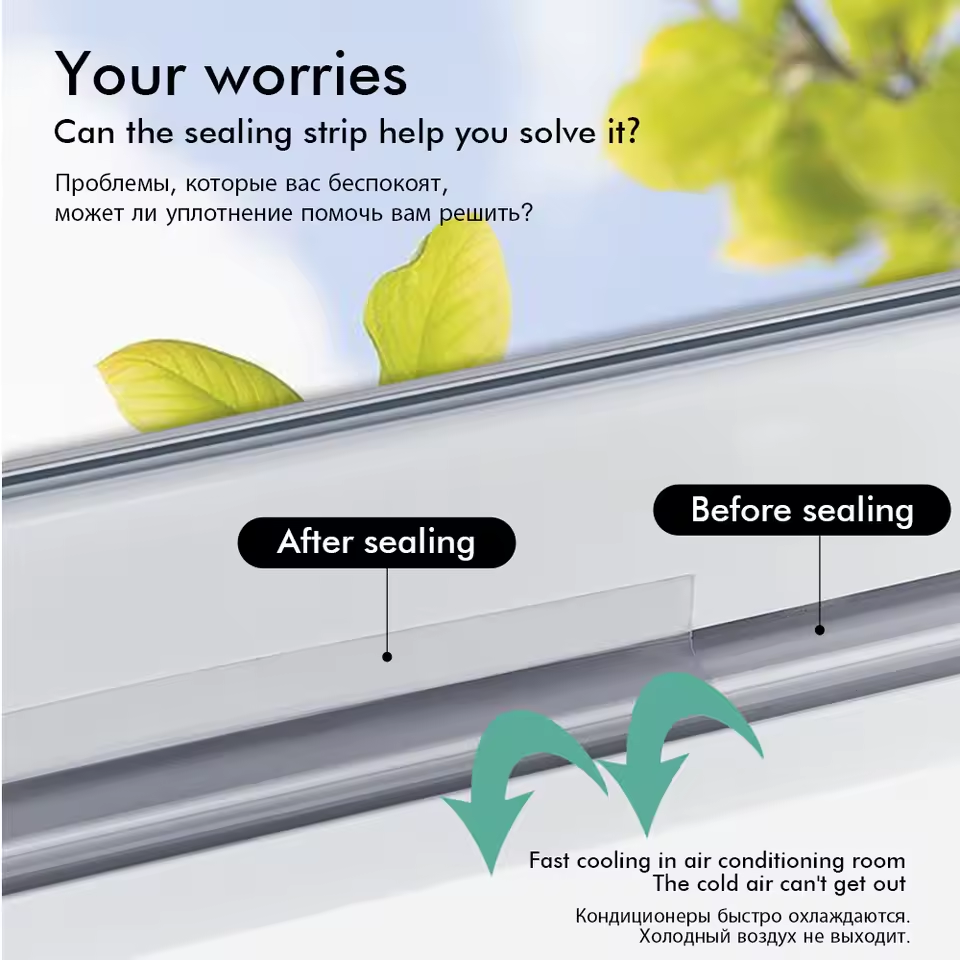 🏆 LAST DAY! JUST 16.99! 🥶 Keep the Cold Out with This 5M Door Seal Strip! 🏡✨
