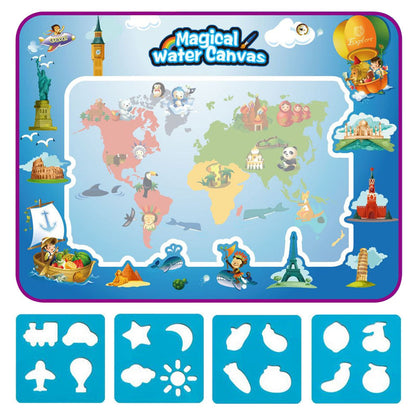 80x60cm Mess-Free Water Doodle Mat Toddler Toy