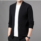 Comfortable Men's Knit Jacket with Buttons