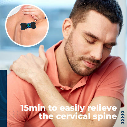 Portable Mini Massager Adjustable Intensity for Neck, Back, Waist, Hips & Legs. Relax Anywhere! 💆‍♀️✨