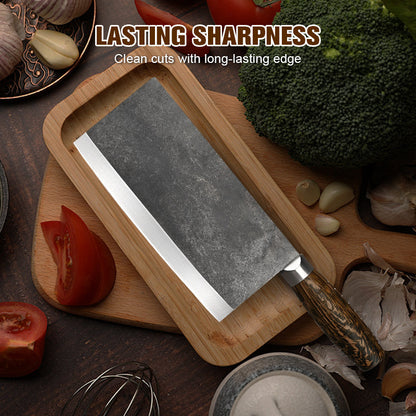 🔪 Forged Stainless Steel Slicing Knife