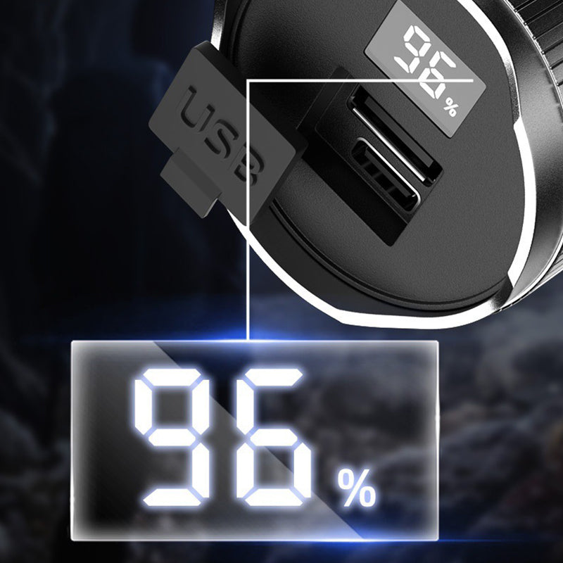 Portable Powerful Long Range Flashlight