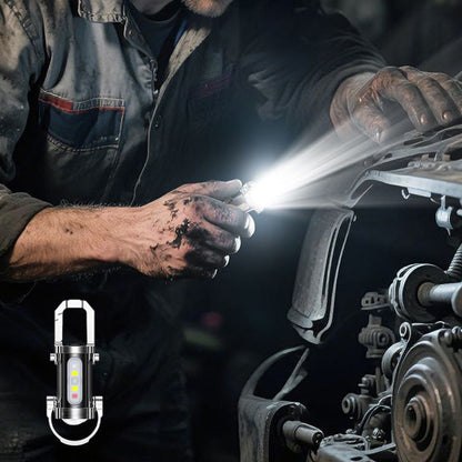 🔦 Rechargeable Keychain Flashlight – 300 Lumens, USB-C Charging & Compact, Unbreakable Design for EDC ⚡